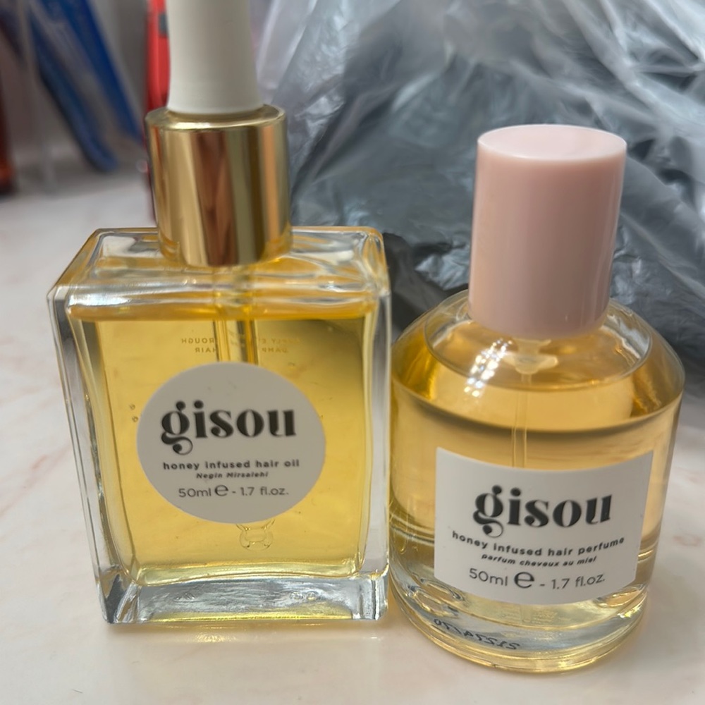 Gisou hair oil/hair perfume (used few times) no box